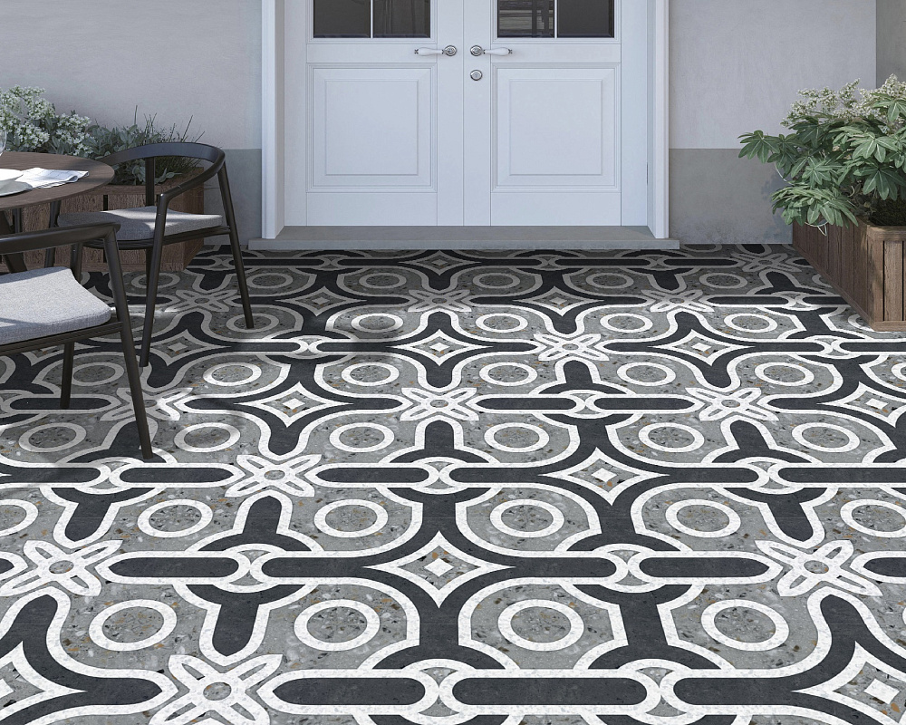 Spin Tropic Bianco Matt 40x40